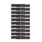 10PK Oregon 596-344 Gator Mulching Blade For 52" Scag A48108 481707 483317. Fixed Price $193.99.