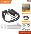 CT70 Ignition Coil Replacement For Honda 1969-1982 Trail Bike, 6V, 30530-126-921. Fixed Price $28.04.