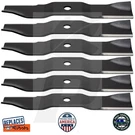 Mower Blade For Kubota G1800 G1900 G2000 54" Deck Replaces K5613-34340 6-PK. Fixed Price $102.95.