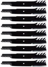 (9) Usa Mower Blades Toothed For Husqvarna 539101733 539102093 61" Deck. Fixed Price $102.99.