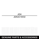 John Deere AUC16432 Shock Absorber Inch Eztrak Deck Z375R Z355R Z355E. Fixed Price $83.95.