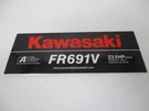 Genuine Kawasaki FR691V Decal 21.5 Hp 56080-0915. Fixed Price $15.49.