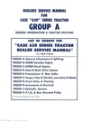 Case 630 Series 632 640 641 Tractor Service Manual. Fixed Price $39.46.