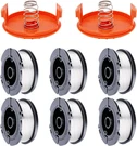 Hechuang AF-100 Weed Eater Spool 6+2 Pack 30FT 0.065'' Line String Trimmer Repla. Fixed Price $12.74.