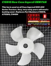 C16616 -x Fan Case Ingersoll Oem. Fixed Price $142.00.