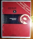 John Deere 714A 716A Forage Wagon Owner's Operator's Manual OM-W21456 C9 3/79. Fixed Price $17.99.