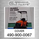 490-900-0067 Cover Fits Cub Cadet (surplus Open Box). Fixed Price $101.80.