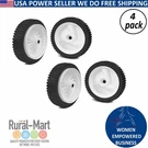 4PK 8" Drive Wheel 194231X427 For Craftsman Husqvarna 532403111. Fixed Price $49.99.