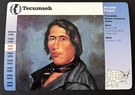 Tecumseh Shawnee Chief Grolier Collector Card. Fixed Price $6.00.
