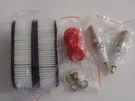 Air Filters, Fuel With Spark Plugs And Clamps For Troy-bilt Lawnmower. Fixed Price $12.00.