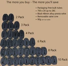 To 10 Pack 700X23 700X25 700X28C Kenda 48MM Black Presta Valve Inner Tubes. Fixed Price $49.48.