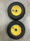 John Deere Front Wheels Rims Tires AM37378 RX73 SRX75 11X4.00-5. Fixed Price $150.00.