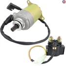 Starter Motor & Solenoid Relay Fit For GY6 Engine 125CC 150CC Atv Scooter. Fixed Price $56.60.