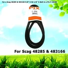 For Scag & 483166 5/8 56 1/8 V-belt In Pix P-48285. Fixed Price $23.29.