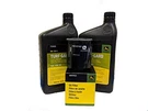 John Deere Original Equipment Oil Change Kit - (2) TY22029 + AM107423. Fixed Price $33.15.