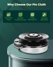 Pto Clutch For Mtd 917-04526A Lawn Mower Cub Cadet 717-04214 Exmark 103-9950. Fixed Price $105.32.