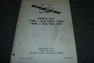 Bobcat Ransomes T18B T20N Mower Parts Catalog Manual 12051-12661 1501-1971 Xz. Fixed Price $125.78.