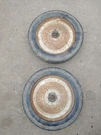 Hahn Eclipse Rototiller 1970S Vintage Model PHDT-124R Wheels/ Bolts 10-00-1.75-F. Fixed Price $59.39.