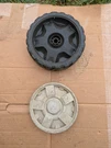 Craftsman 247.389230 6.75 Gold Series Push Mower 634-04642 Front Wheel 7" X 2". Fixed Price $20.69.
