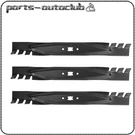 3PACK Mulch Blades For 21" Mtd Cub Cadet Troy Bilt 742-0741 942-0741. Fixed Price $33.99.