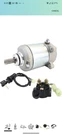 Stabsoli Starter Motor & Solenoid Relay Ignition Switch For Honda Recon 250.... Fixed Price $22.99.