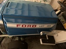 Vintage Ford Lgt 165 Restored With Snowblower Attachment Small Repairs As-is Ex. Fixed Price $2500.00.