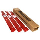 Usa Mower Blades 3 Hi Lift For Gravely 46999, 48864, 89796, 8979651, 60" Deck. Fixed Price $42.99.