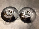 2 Nos Chrome Metal John Deere Style Hub Caps 6 Pair Wheel Horse Bolens Tractor. Fixed Price $59.99.