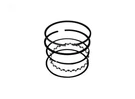Ring Piston Set (std) Bands Fits 499425 Briggs Stratton (10755). Fixed Price $14.65.