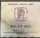 Tecumseh Oem Air Cleaner Cover 35531. Fixed Price $5.00.