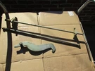 Hustler Super Z Mower 60" 927889B Seat Plate Release Rods & Stop Bracket. Fixed Price $10.99.