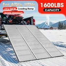 Tri-fold Aluminum Loading Ramp 77L*54" For Atvs Utvs Lawn Mowers. Fixed Price $332.99.