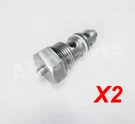 2X SU9500085 Hydro Check Manual Relief Valve For Cub Cadet John Deere IH123481C1. Fixed Price $129.99.