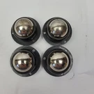 Lot Of 4 Acme Caster Wheels Roller Round Ball Style Antique Great Condition. Fixed Price $61.84.