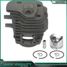 For Partner Husqvarna K650 K700 Cylinder Head Piston Kit Rings Pin Clips 50MM. Fixed Price $29.59.
