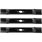 3 Mower Blades For Mtd 742P05086-L Cub Cadet 54" Diamond Ch. Fixed Price $35.15.