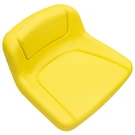 John Deere AUC13381 Mid Back Yellow Seat 100 Series D105 D110 L111 X105 X135. Fixed Price $155.11.