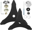 Eapele Brush Cutter Weed Wacker Replacement Blade, Carbide Steel With Adap. Fixed Price $47.36.
