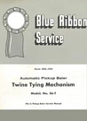 Ih Baler Knotter Service Manual GSS-1125 Twine Tying Mechanism Brsm 56-T 56T. Fixed Price $16.50.