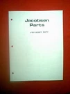 Jacobsen J-501 2 Cycle Engine Parts Manual. Fixed Price $5.00.