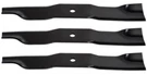 52" Cut High-lift Bagging Mower Blades For Encore, Oregon 793-010 (3). Fixed Price $68.76.