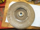 John 318 420 Onan P218 P220 Engine Flywheel HE134-4633 ($1150 From Deere). Fixed Price $195.00.
