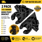 Pack 731-10069D Hood Pivot Bracket For Cub Cadet Mtd XT1 XT2 SLX50 GX54. Fixed Price $17.99.