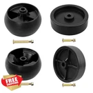 Hqpasfy 4PK Deck Wheels For Cub Cadet Mtd Craftsman 42"-50" Lawn Mowers. Fixed Price $45.99.