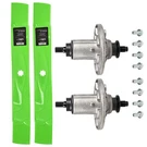 Spindle Mulching Blade Kit For John Deere 42IN Deck 115 125 135 LA100 105 110. Fixed Price $59.95.