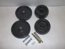 Fit Cub Cadet Mower Deck Wheels W/bolts 44 50" 1450 1650 149 128 1811 1872 1572. Fixed Price $46.85.