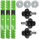 8TEN Blade Spindle Kit For Scag Tiger Cat Ii 61-INCH 48111 461663 483286 483287. Fixed Price $182.95.