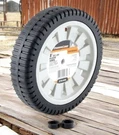 Powercare 8 Inch Universal Plastic Wheel Lawn Mowers Replacement. Fixed Price $14.89.