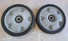 Honda Gcv 200 HRX217K6VKA Set Of Front Wheels 9" - Gray Used. Fixed Price $26.00.