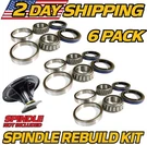 (6 Pack) Spindle Rebuild Kit Fits Toro Z Master 119-8599, 108-7713, 106-3217. Fixed Price $64.99.